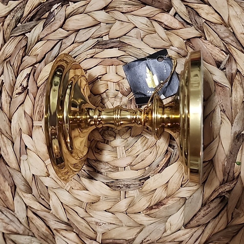 Vintage 1990’s Partylite Discontinued & Retired Brass ” Falmouth Candle